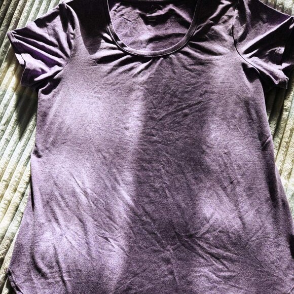 Two tshirts - Purple and Black Size 1x - Picture 4 of 5
